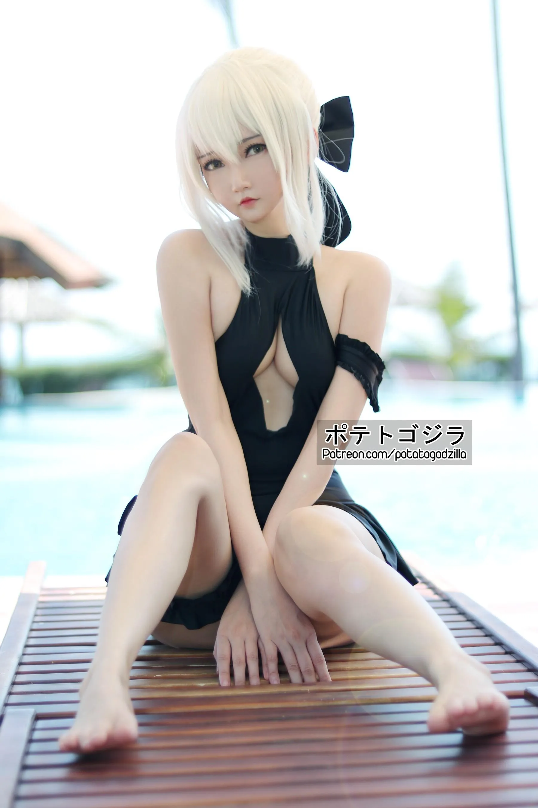 Potato Godzilla – NO.79 Saber Alter Swimsuit [19P]插图2